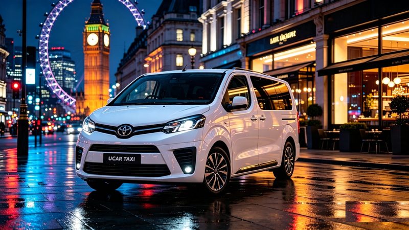 By the London Eye — U-Car Taxi